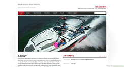 Desktop Screenshot of boatmiamibeach.com